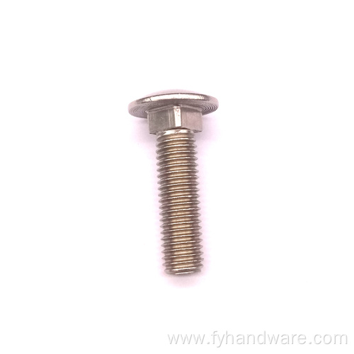 Carriage Bolt Screws 304 Stainless Steel M6 M8